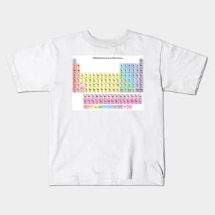 Tabla Periodica de los Elementos - Spanish Periodic Table Kids T-Shirt